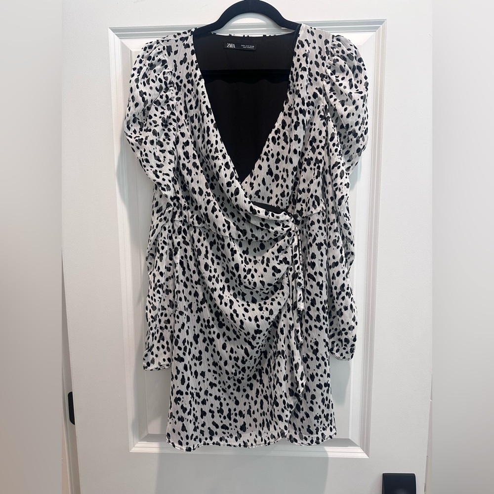 Zara Elegant Black Dress